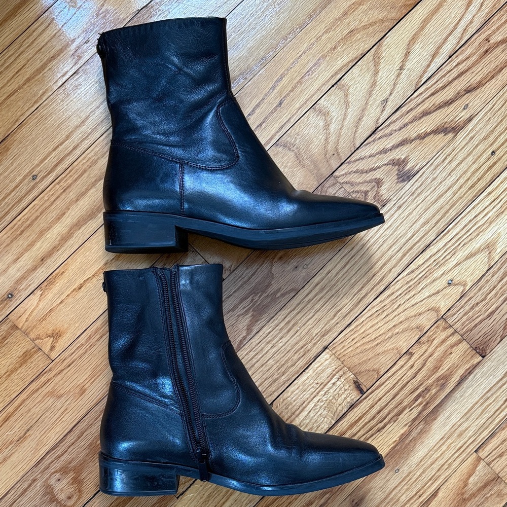 Women’s Black Leather Boots
